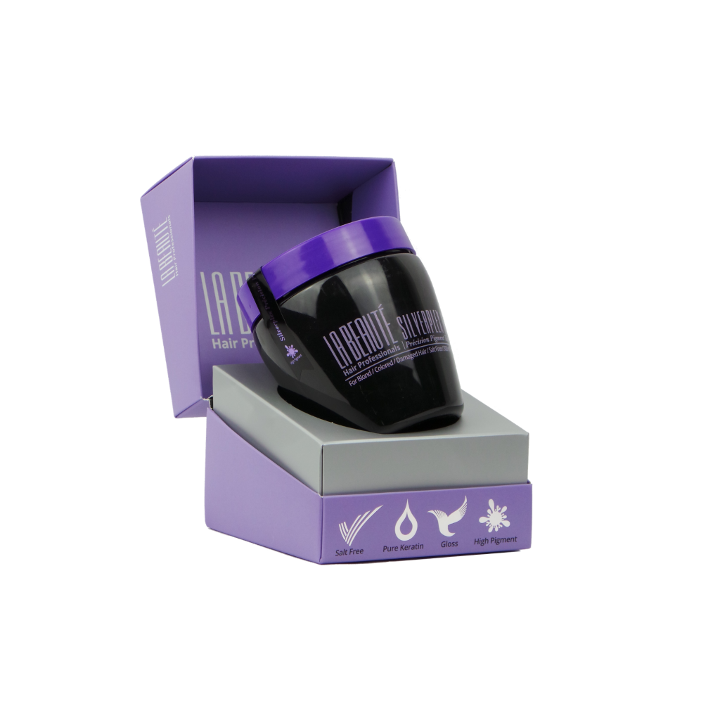 Shampoing Silverplex La Beauté - Précision Pigment 500ml | Pour Cheveux Colorés, Répare Et Illumine